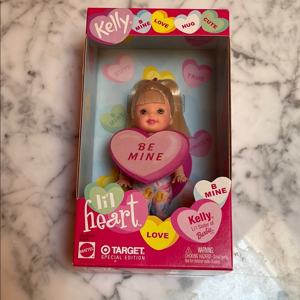 Mattel Kelly Lil' Heart Doll - Pink